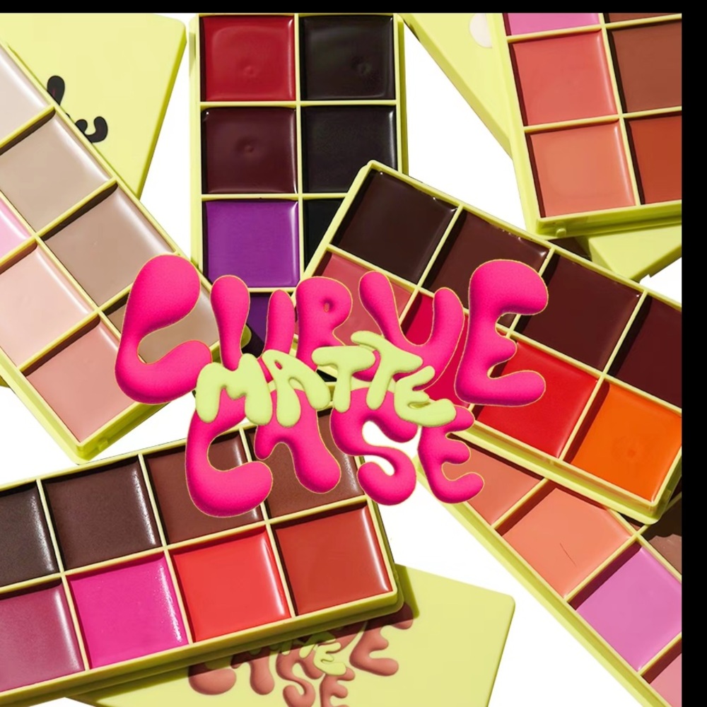 Made by Mitchell Curve Case Matte Cream Face & Eye Palette Medium Deep BNIB - Picture 10 of 10